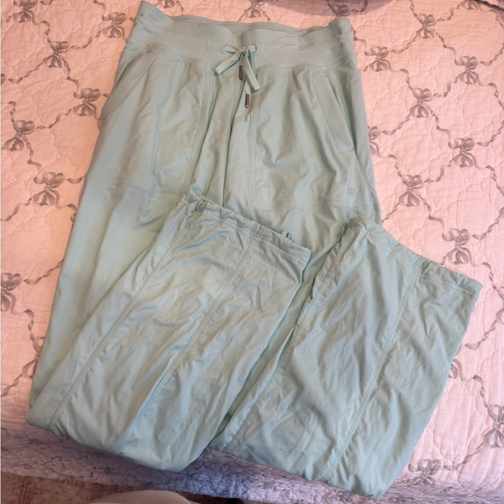 Mint Blue/Green Lined Dance Studio Pants